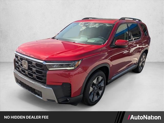 Radiant Red Metallic Ii 2026 Honda Pilot SUV / Crossover All-Wheel Drive Automatic