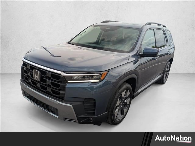 Smoke Blue Pearl 2026 Honda Pilot Elite AWD SUV / Crossover All-Wheel Drive Automatic