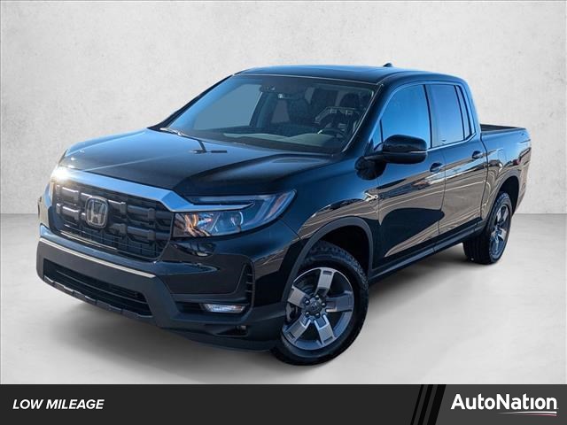 Crystal Black Pearl 2025 Honda Ridgeline RTL AWD Pickup Truck All-Wheel Drive Automatic
