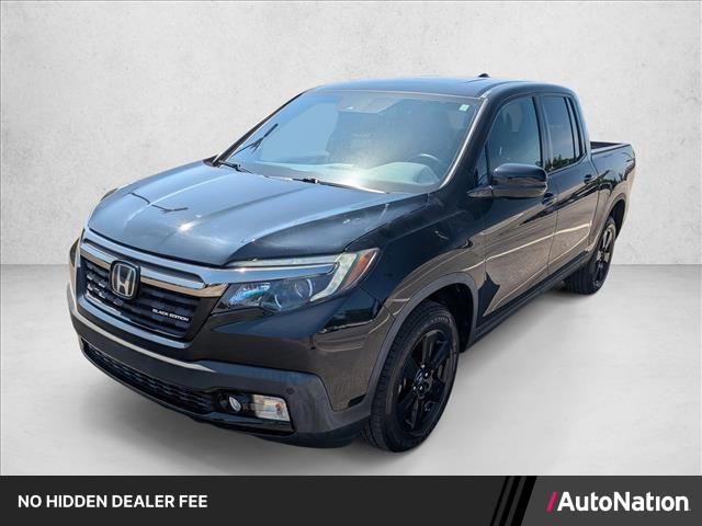 Black 2019 Honda Ridgeline Black Edition AWD Pickup Truck All-Wheel Drive 6-Speed Automatic