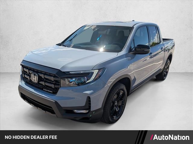 Sonic Gray Pearl 2026 Honda Ridgeline Black Edition AWD Pickup Truck All-Wheel Drive Automatic
