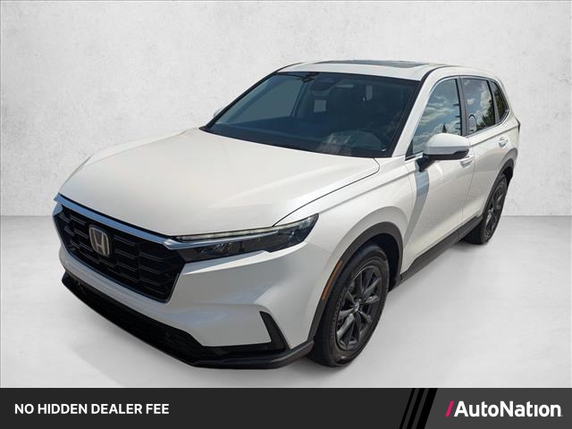 Gray (Platinum White Pea) 2026 Honda CR-V SUV / Crossover Front-Wheel Drive Continuously Variable Transmission
