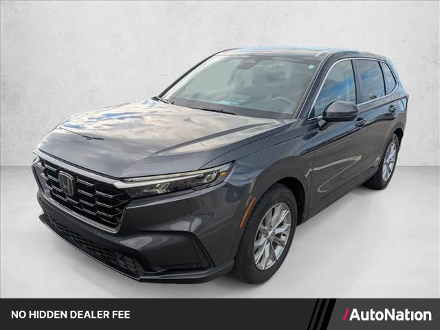 Gray 2025 Honda CR-V SUV / Crossover Front-Wheel Drive Continuously Variable Transmission