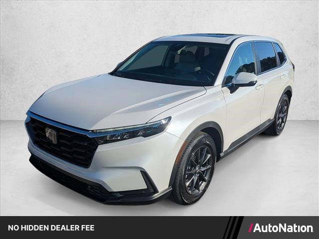 Platinum White Pearl 2026 Honda CR-V SUV / Crossover Front-Wheel Drive Continuously Variable Transmission