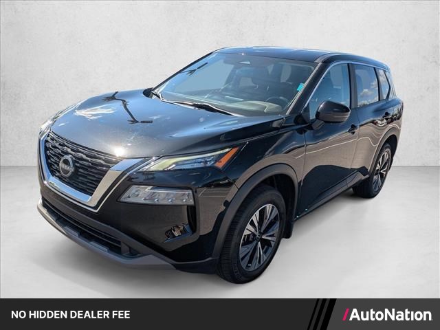 Super Black 2023 Nissan Rogue SV FWD SUV / Crossover Front-Wheel Drive Automatic