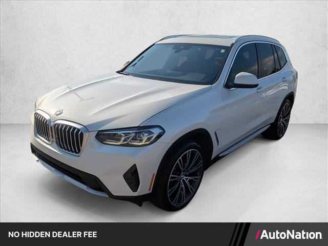 Mineral White Metallic 2022 BMW X3 SUV / Crossover Rear-Wheel Drive Automatic