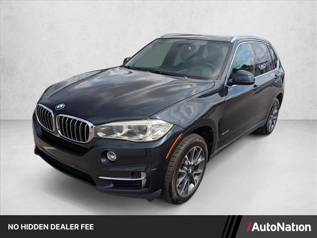 Blue 2018 BMW X5 SUV / Crossover Rear-Wheel Drive Automatic