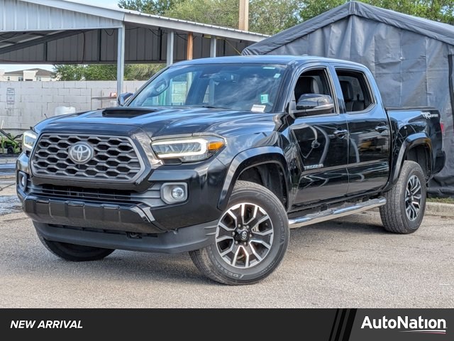 Midnight Black Metallic 2020 Toyota Tacoma TRD Sport Double Cab RWD Pickup Truck 4X2 Automatic