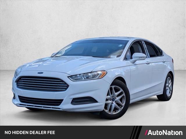 Oxford White 2016 Ford Fusion SE Sedan Front-Wheel Drive 6-Speed Automatic
