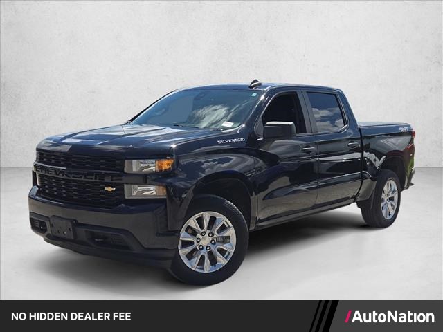 Black 2021 Chevrolet Silverado 1500 Pickup Truck Four-Wheel Drive 8-Speed Automatic