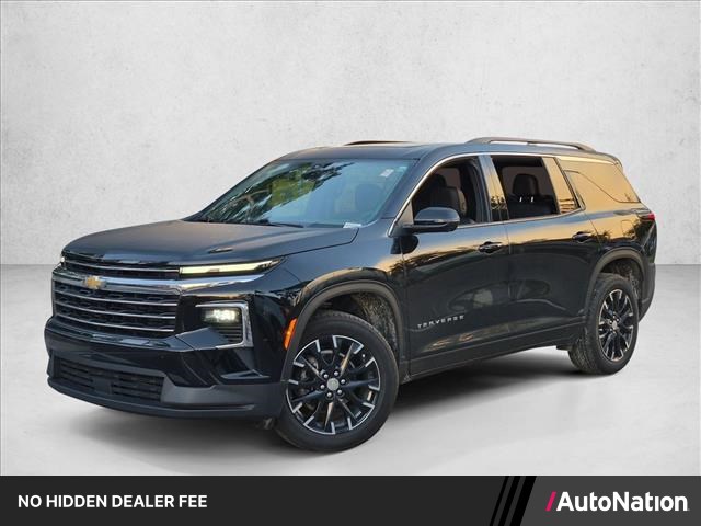 Mosaic Black Metallic 2025 Chevrolet Traverse SUV / Crossover Front-Wheel Drive 8-Speed Automatic