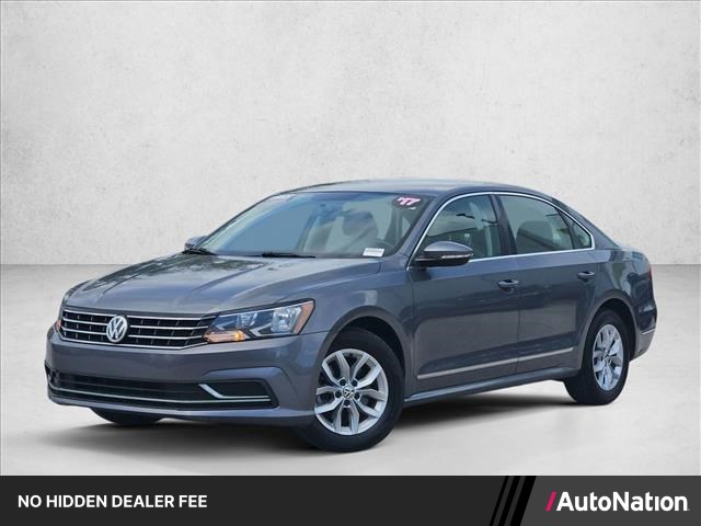 Gray 2017 Volkswagen Passat Sedan Front-Wheel Drive Automatic