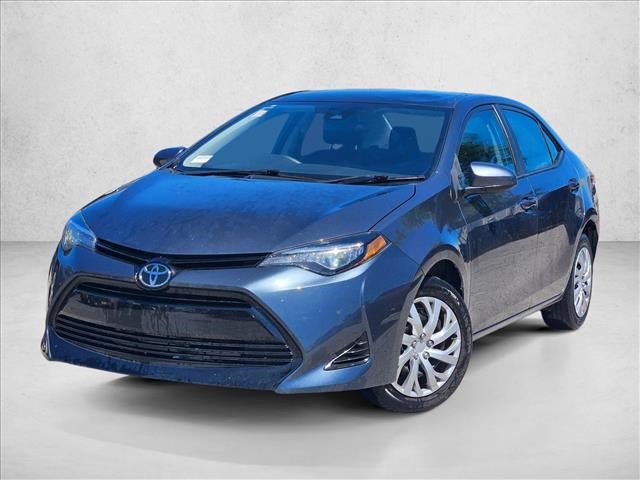 Slate Metallic 2018 Toyota Corolla LE Sedan Front-Wheel Drive Automatic