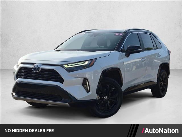White 2023 Toyota RAV4 Hybrid SUV / Crossover All-Wheel Drive Automatic