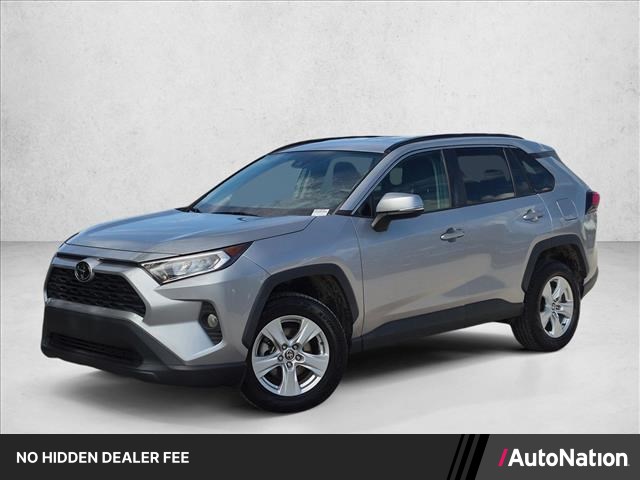 Silver Sky Metallic 2021 Toyota RAV4 SUV / Crossover Front-Wheel Drive Automatic