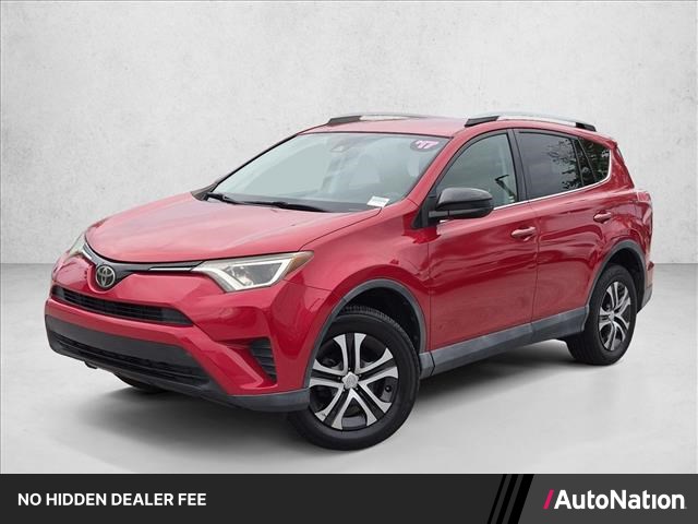 Barcelona Red Metallic 2017 Toyota RAV4 SUV / Crossover Front-Wheel Drive Automatic