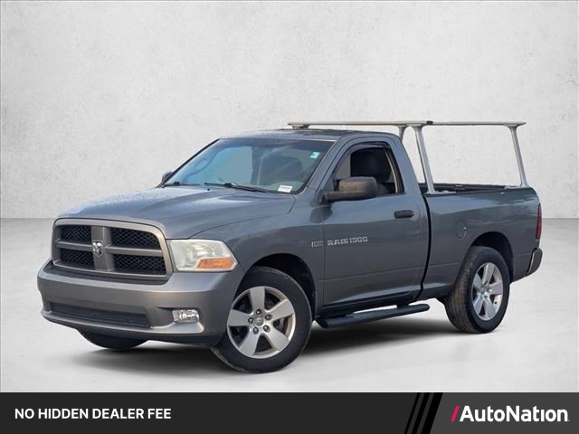 Mineral Gray Metallic 2012 RAM 1500 Pickup Truck 4X2 6-Speed Automatic
