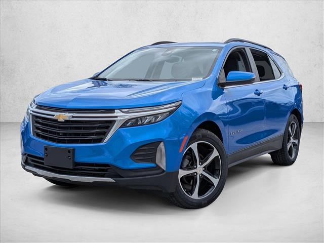 Riptide Blue Metallic 2024 Chevrolet Equinox LT AWD with 1LT SUV / Crossover Four-Wheel Drive 6-Speed Automatic