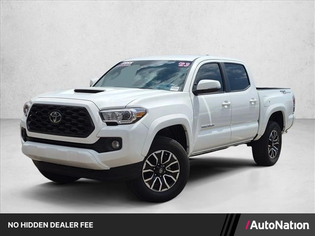 White 2023 Toyota Tacoma Pickup Truck 4X2 Automatic