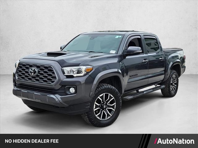 Magnetic Gray Metallic 2022 Toyota Tacoma Pickup Truck Four-Wheel Drive Automatic