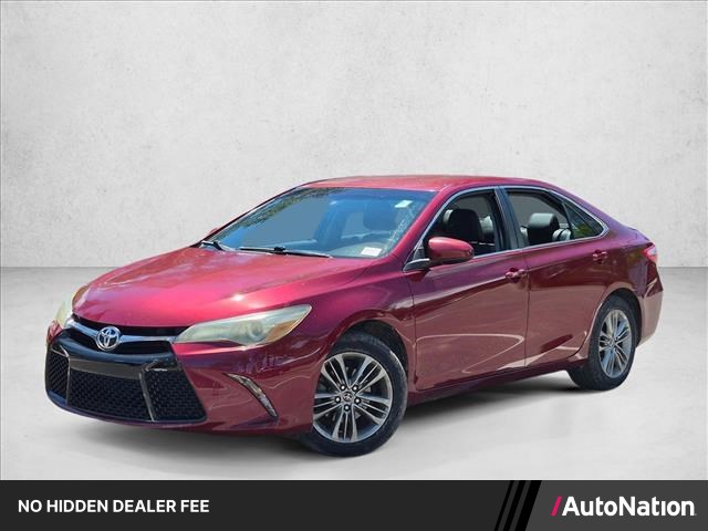 Red (Ruby Flare Pearl) 2016 Toyota Camry Sedan Front-Wheel Drive Automatic