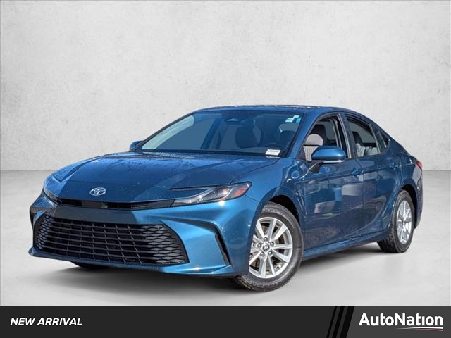 Blue 2025 Toyota Camry LE FWD Sedan Front-Wheel Drive Automatic