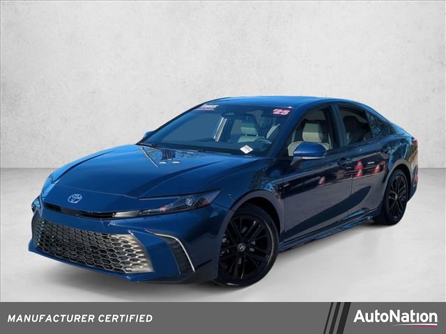 Reservoir Blue 2025 Toyota Camry SE FWD Sedan Front-Wheel Drive Automatic