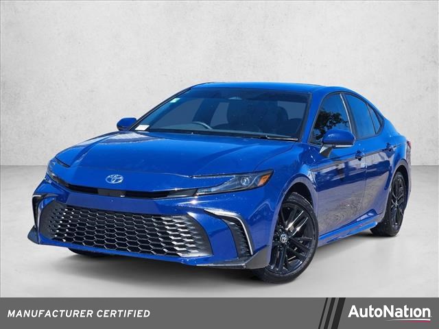 Reservoir Blue 2025 Toyota Camry SE FWD Sedan Front-Wheel Drive Automatic