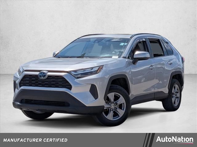 Silver Sky Metallic 2022 Toyota RAV4 Hybrid XLE AWD SUV / Crossover All-Wheel Drive Automatic