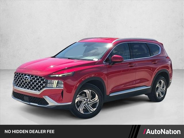 Calypso Red 2021 Hyundai Santa Fe SUV / Crossover Front-Wheel Drive Automatic