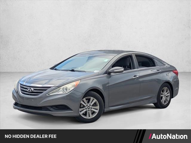 Harbor Gray Metallic 2014 Hyundai Sonata Sedan Front-Wheel Drive Automatic