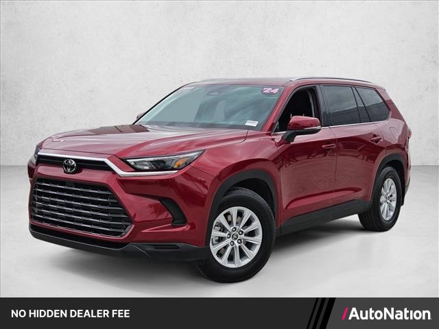 Red (Ruby Flare Pearl) 2024 Toyota Grand Highlander XLE AWD SUV / Crossover All-Wheel Drive Automatic