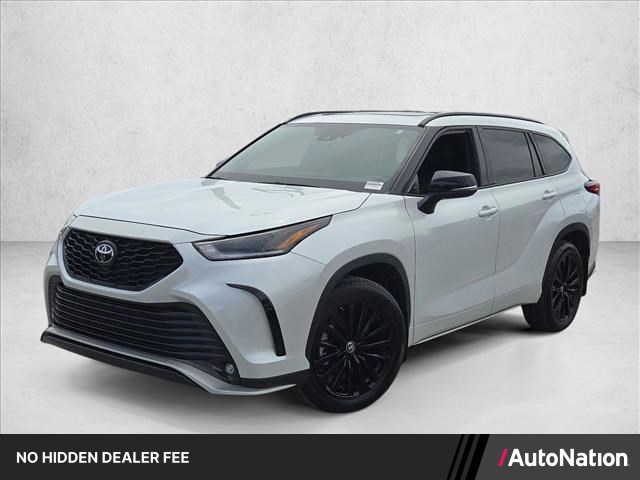White (Wind Chill Pearl) 2023 Toyota Highlander SUV / Crossover All-Wheel Drive Automatic