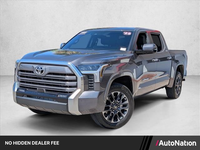 Magnetic Gray Metallic 2025 Toyota Tundra Limited CrewMax Cab 4WD Pickup Truck Four-Wheel Drive Automatic
