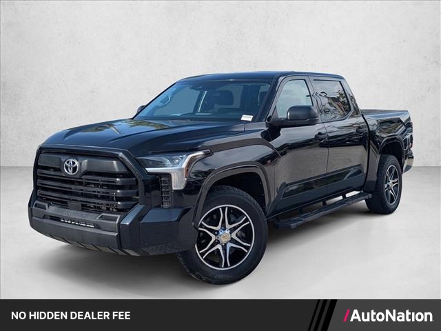 Black 2022 Toyota Tundra Pickup Truck Four-Wheel Drive Automatic