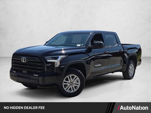 Midnight Black Metallic 2025 Toyota Tundra Pickup Truck Four-Wheel Drive Automatic