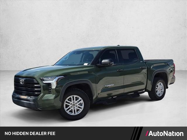 Army Green 2022 Toyota Tundra Pickup Truck Four-Wheel Drive Automatic