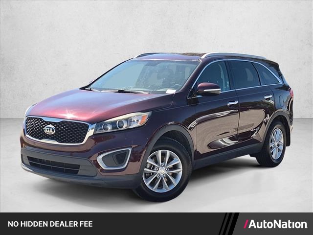 Red (Sangria) 2017 Kia Sorento SUV / Crossover Front-Wheel Drive Automatic