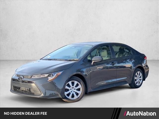 Black 2026 Toyota Corolla Sedan Front-Wheel Drive Continuously Variable Transmission