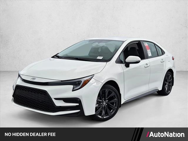 Ice Cap 2026 Toyota Corolla Sedan Front-Wheel Drive Continuously Variable Transmission