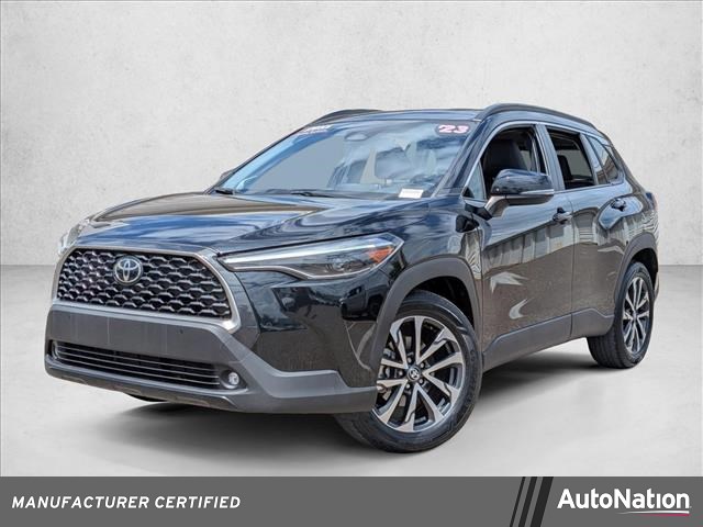 Black 2023 Toyota Corolla Cross XLE FWD SUV / Crossover Front-Wheel Drive Automatic