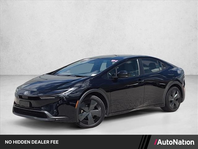 Midnight Black Metallic 2024 Toyota Prius Hatchback Front-Wheel Drive Automatic
