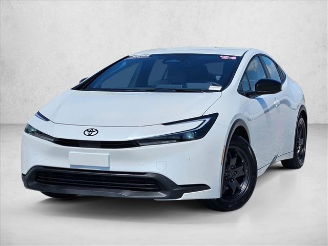White (Wind Chill Pearl) 2024 Toyota Prius LE FWD Hatchback Front-Wheel Drive Automatic