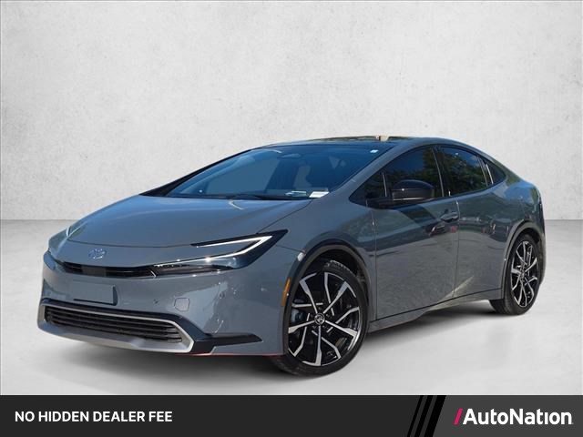 Gray 2026 Toyota Prius Plug-In Hybrid Hatchback Front-Wheel Drive Automatic