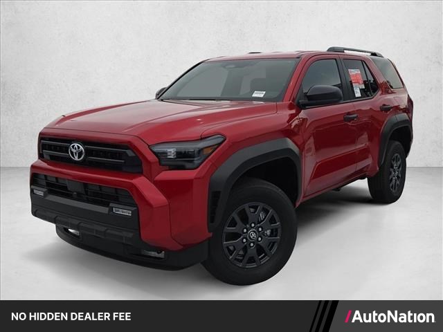 Supersonic Red 2026 Toyota 4Runner SUV / Crossover Four-Wheel Drive Automatic