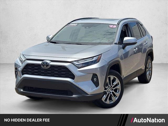 Silver 2025 Toyota RAV4 SUV / Crossover Front-Wheel Drive Automatic
