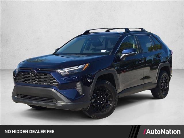 Blue 2025 Toyota RAV4 SUV / Crossover Front-Wheel Drive Automatic