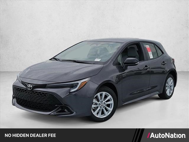 Magnetic Gray Metallic 2026 Toyota Corolla Hatchback Hatchback Front-Wheel Drive Continuously Variable Transmission