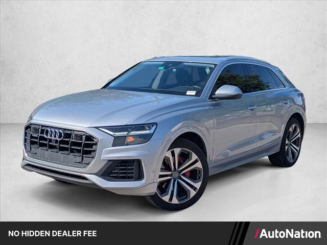 Silver 2019 Audi Q8 quattro Premium Plus 55 TFSI SUV / Crossover All-Wheel Drive Automatic
