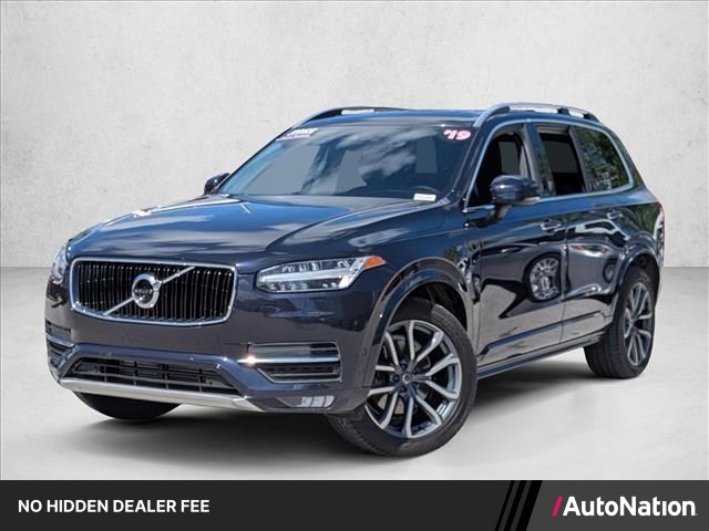 Black 2019 Volvo XC90 T6 Momentum AWD SUV / Crossover All-Wheel Drive Automatic